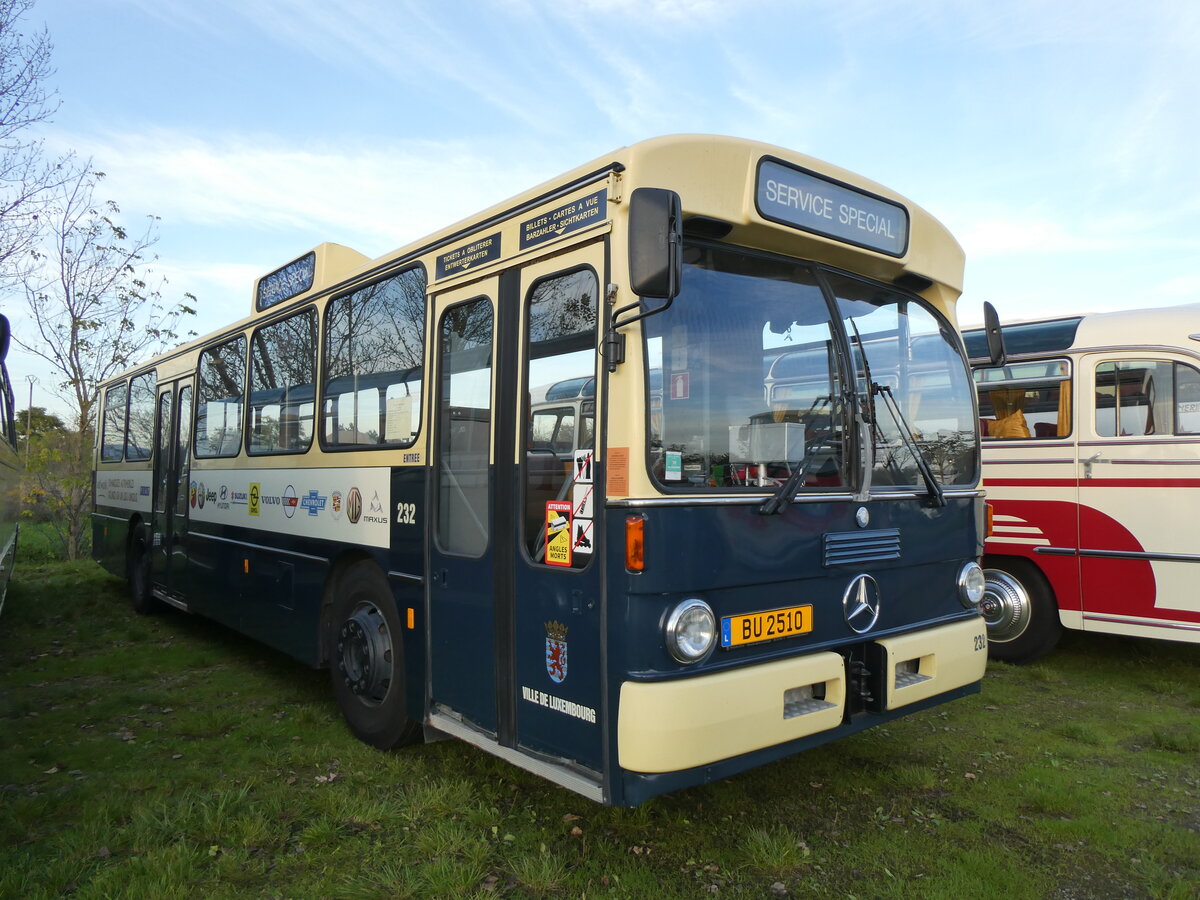 (268'468) - Aus Luxemburg: AVL Luxembourg (asbl) - Nr. 232/BU 2510 - Mercedes am 25. Oktober 2024 in Kintzheim, Cigoland