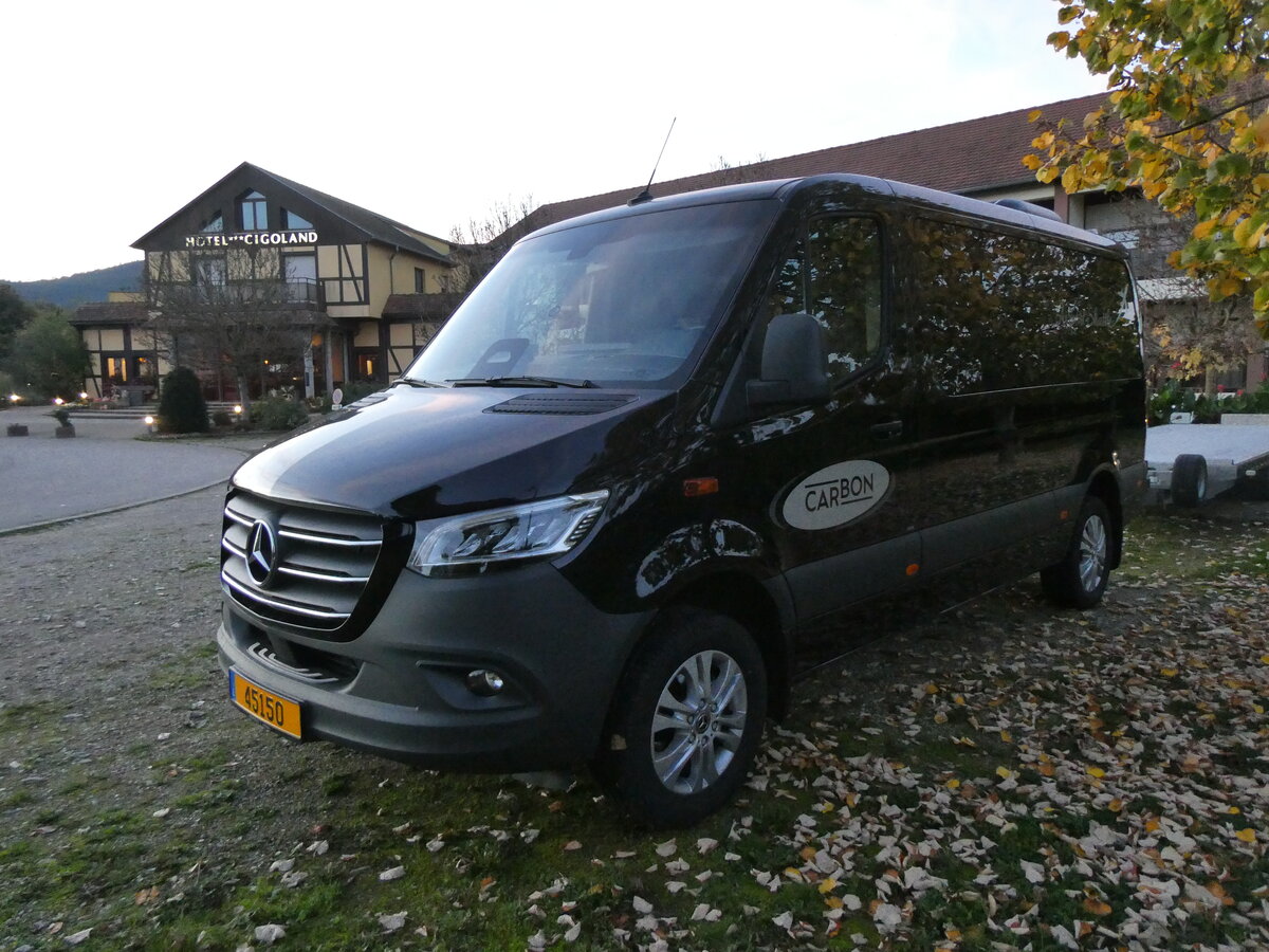 (268'518) - Aus Luxemburg: Carbon, Luxembourg - 45'150 - Mercedes am 25. Oktober 2024 in Kintzheim, Hotel Cigoland