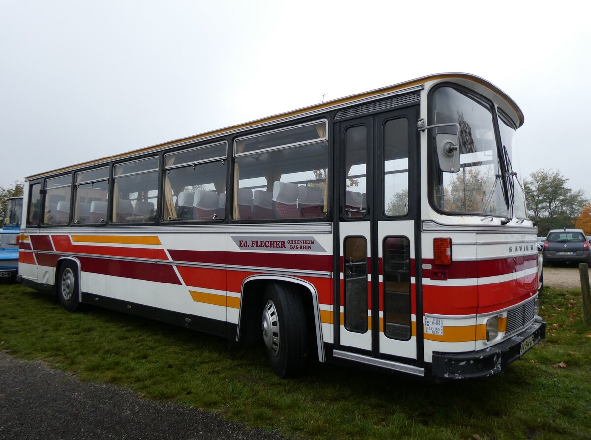 (268'575) - Flecher, Ohnenheim - BV 914 AP - Saviem am 26. Oktober 2024 in Kintzheim, Cigoland