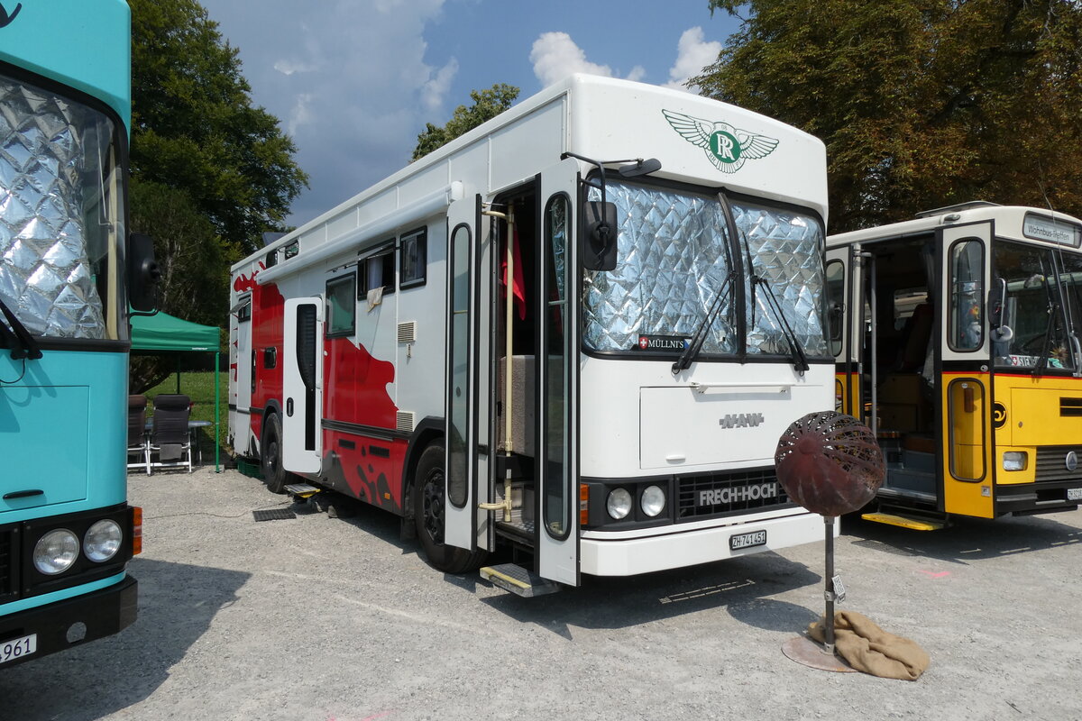(278'980) - Mllner, Embrach - ZH 741'451 - NAW/FHS (ex Migros, Moosseedorf) am 16. August 2025 in Solothurn, Baseltor