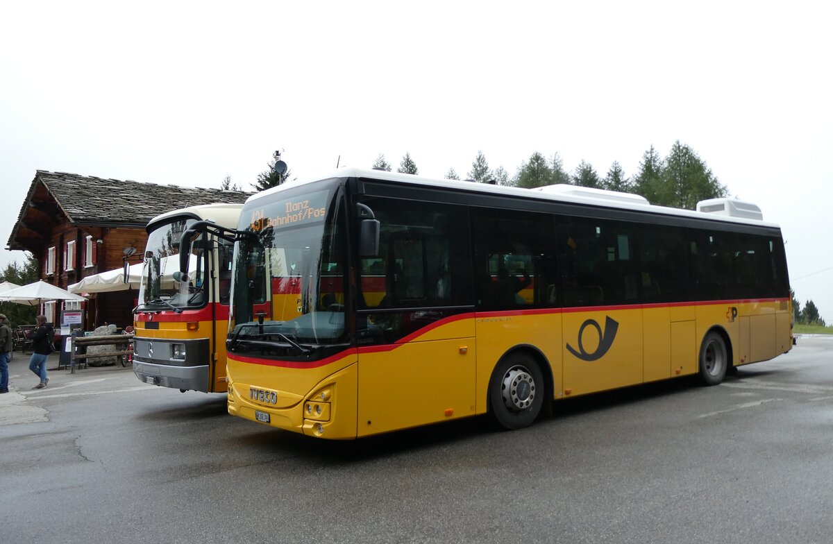 (280'157) - PostAuto Graubnden - GR 102'306/PID 12'012 - Iveco (ex Nr. 6) am 9. September 2025 in Vals Zervreila