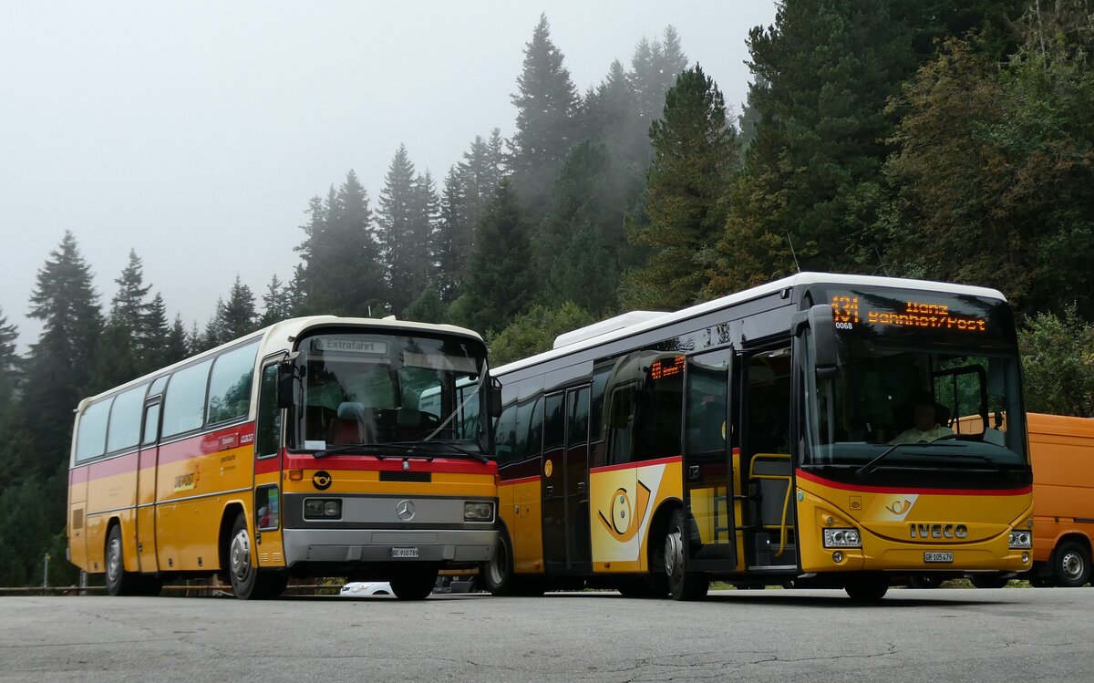 (280'177) - Buzzi, Bern - BE 910'789 - Mercedes (ex Mattli, Wassen/PID 2295) am 9. September 2025 in Vals, Zervreila