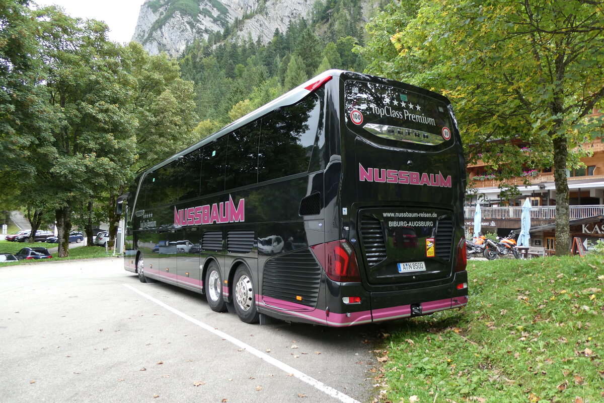 (280'475) - Aus Deutschland: Nussbaum, Augsburg - A-N 8500 - Setra am 17. September 2025 in Eng, Eng Alm 