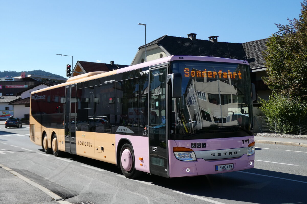 (280'545) - Breuss, Rankweil - Nr. 715/I 5804 AW - Setra am 18. September 2025 in Telfs, Anton-Auer-Strasse