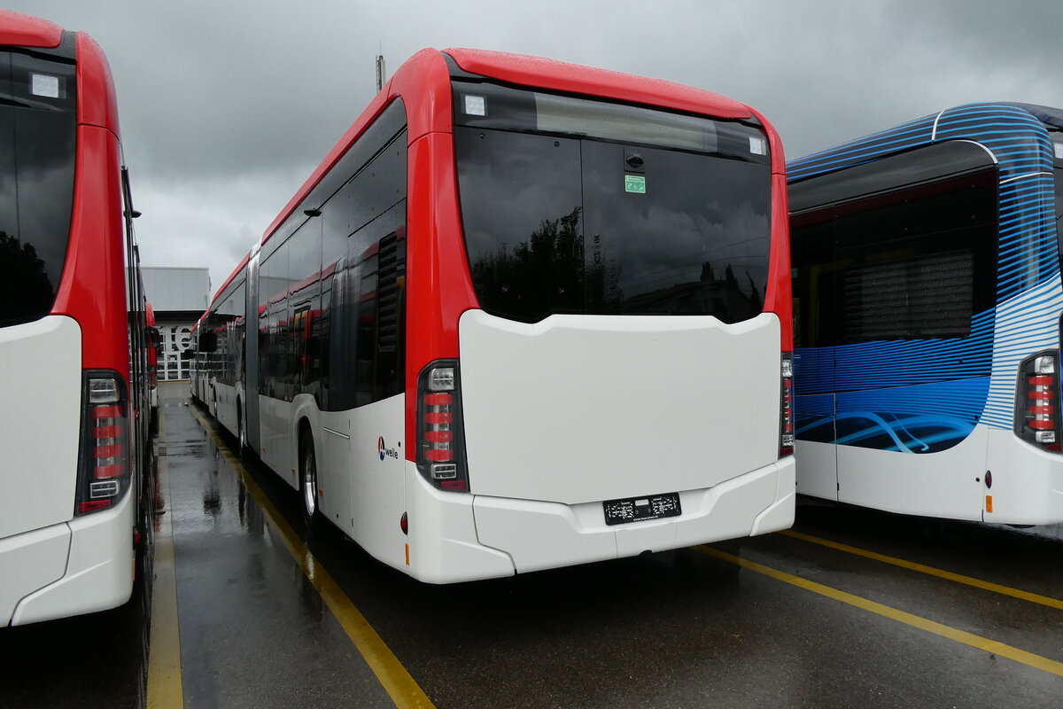 (280'777) - RVBW Wettingen - (145'905) - eMercedes am 27. September 2025 in Winterthur, Daimler Buses