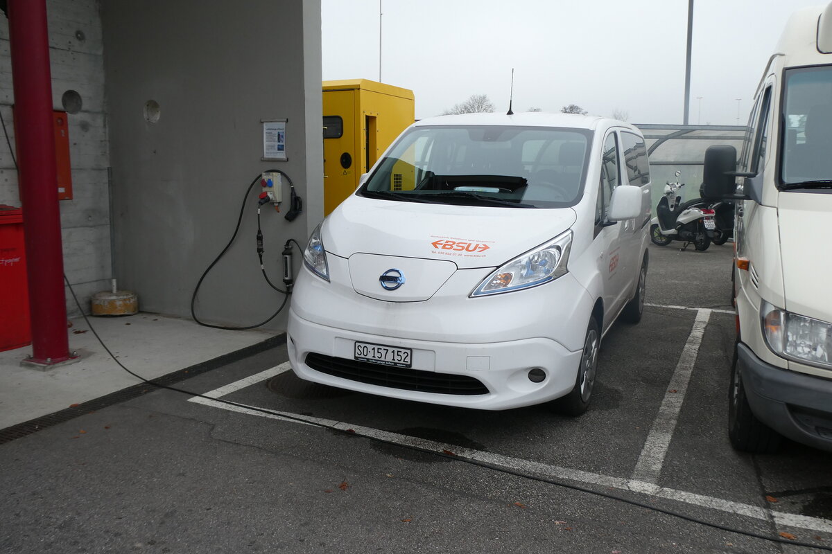 (282'178) - BSU Solothurn - SO 157'152 - Nissan am 8. November 2025 in Zuchwil, Garage