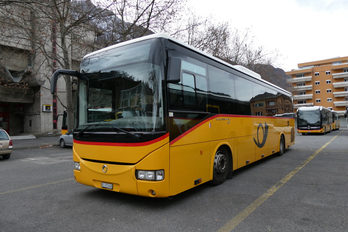 (283'441) - PostAuto Wallis - VS 372'648/PID 5171 - Iribus am 23. Dezember 2025 in Brig, Garage
