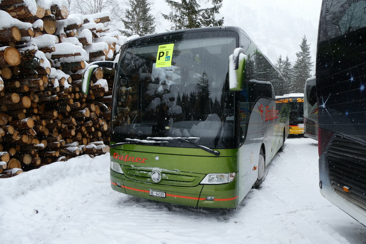 (283'918) - Gafner, Thun - Nr. 1/BE 34'105 - Mercedes am 10. Januar 2026 in Adelboden, Unter dem Birg
