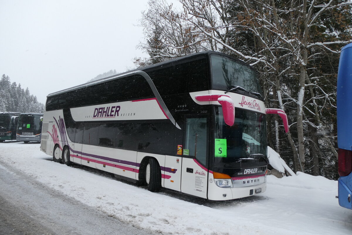 (283'994) - Heini Car, W�ngi - Nr. 12/SG 341'110 - Setra am 10. Januar 2026 in Adelboden, ASB