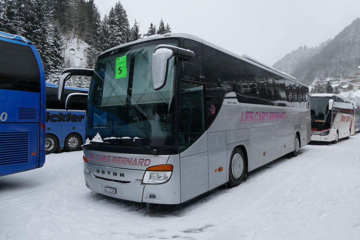 (284'019) - Bernardm Monthey - VS 21'189 - Setra am 10. Januar 2026 in Adelboden, ASB