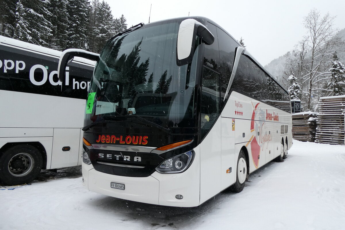 (284'078) - Jean-Louis, F�tigny - Nr. 52/FR 300'665 - Setra am 10. Januar 2026 in Adelboden, ASB