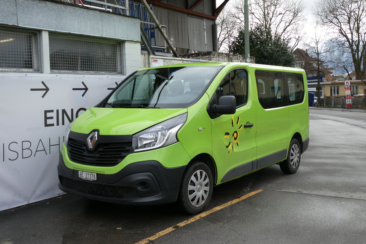 (284'435) - Schulheim Sunneschyn, Steffisburg - BE 27'378 - Renault am 29. Januar 2026 in Thun, Grabengut