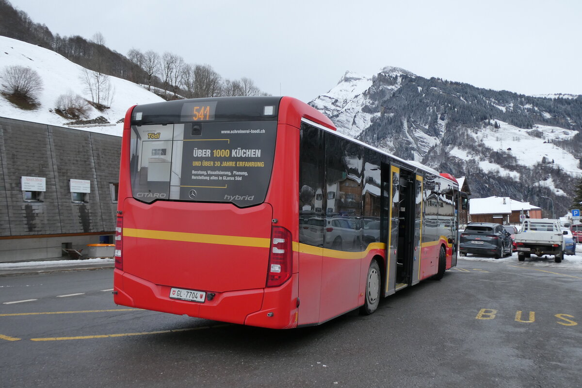 (284'446) - AS Engi - Nr. 4/GL 7704 - Mercedes am 30. Januar 2026 in Elm, Sportbahnen