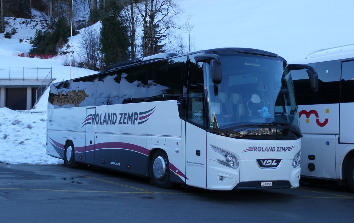 (284'572) - Zemp, Rain - Nr. 8/LU 89'276 - VDL am 3. Februar 2026 in Engelberg, Talstation Titlis