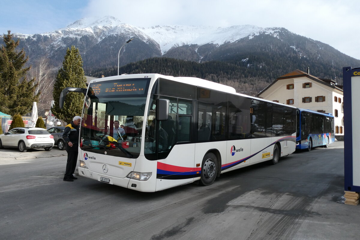 (284'783) - Inderm�hle, Rekingen - Nr. 122/AG 6721/PID 5192 - Mercedes am 10. Februar 2026 in Zernez, Post