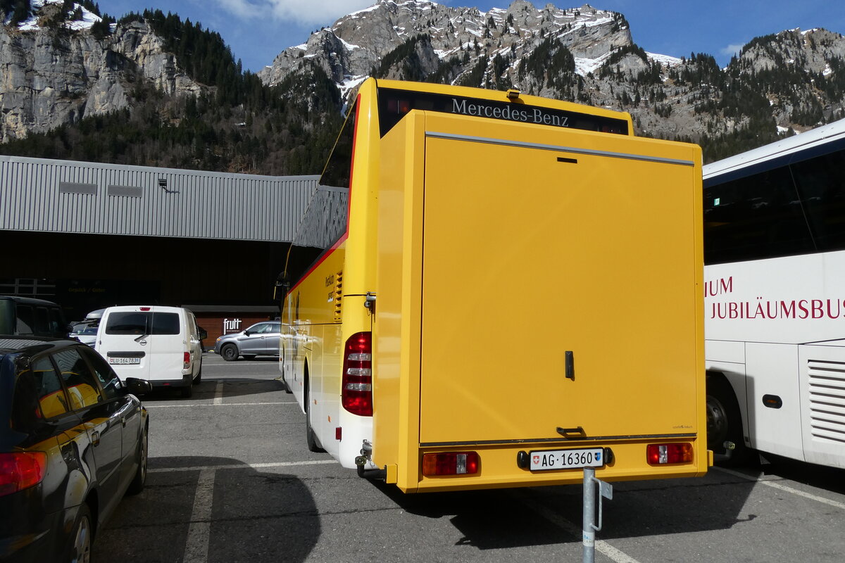 (285'100) - Tschannen, Zofingen - Nr. 20/AG 16'360 - Mercedes am 28. Februar 2026 auf der St�ckalp