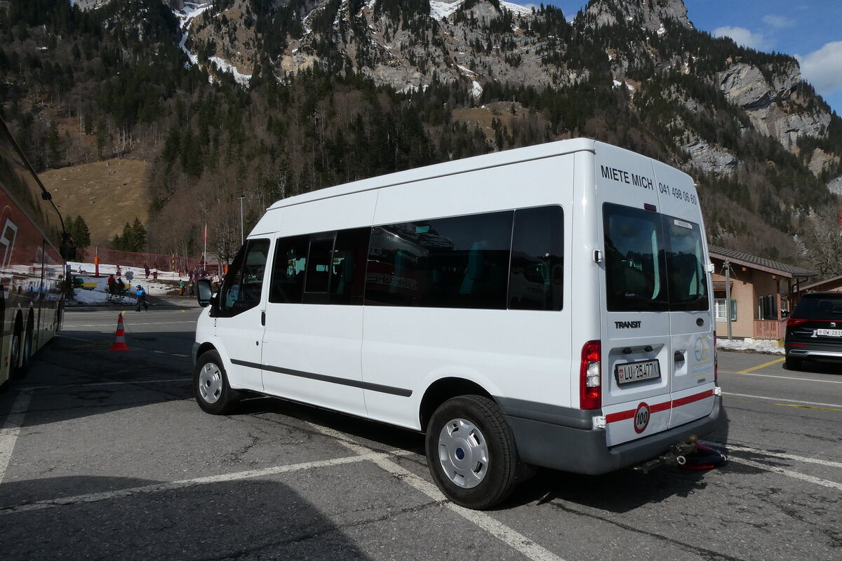 (285'115) - Graf, Schwarzenberg - LU 25'477 - Ford am 28. Februar 2026 auf der St�ckalp