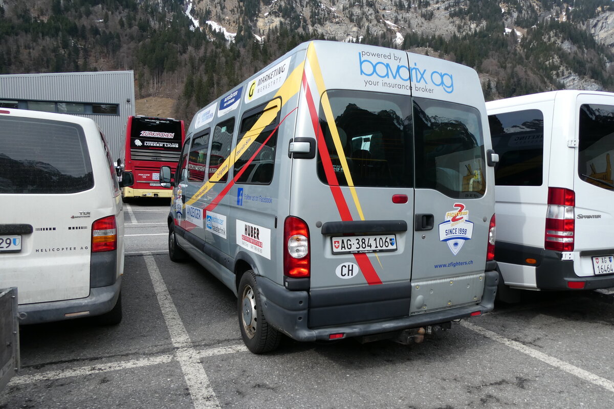 (285'132) - Z-Fighters Oberr�ti-Sins, Oberr�ti - AG 384'106 - Renault am 28. Februar 2026 auf der St�ckalp