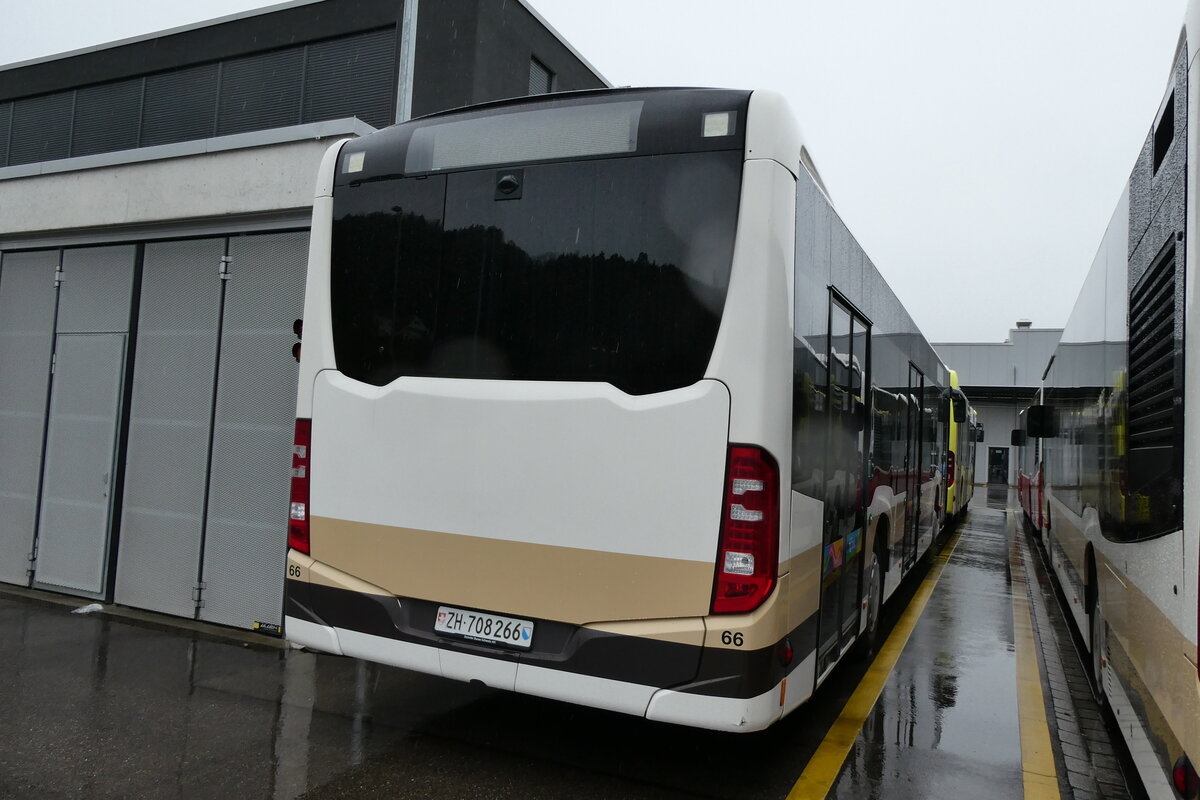 (285'412) - AZZK Zollikon - Nr. 66/ZH 708'266 - Mercedes am 14. M�rz 2026 in Winterthur, Daimler Buses