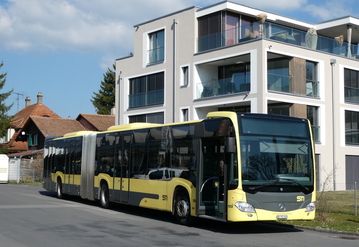 (285'566) - STI Thun - Nr. 169/BE 752'169 - Mercedes am 19. M�rz 2026 in Thun, Garage