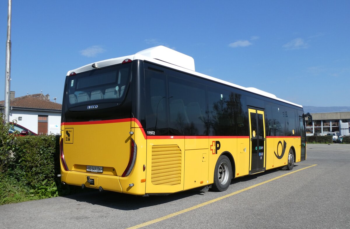 (285'600) - CarPostal Ouest - VD 549'156/PID 11'972 - Iveco am 21. M�rz 2026 in Yverdon, Garage