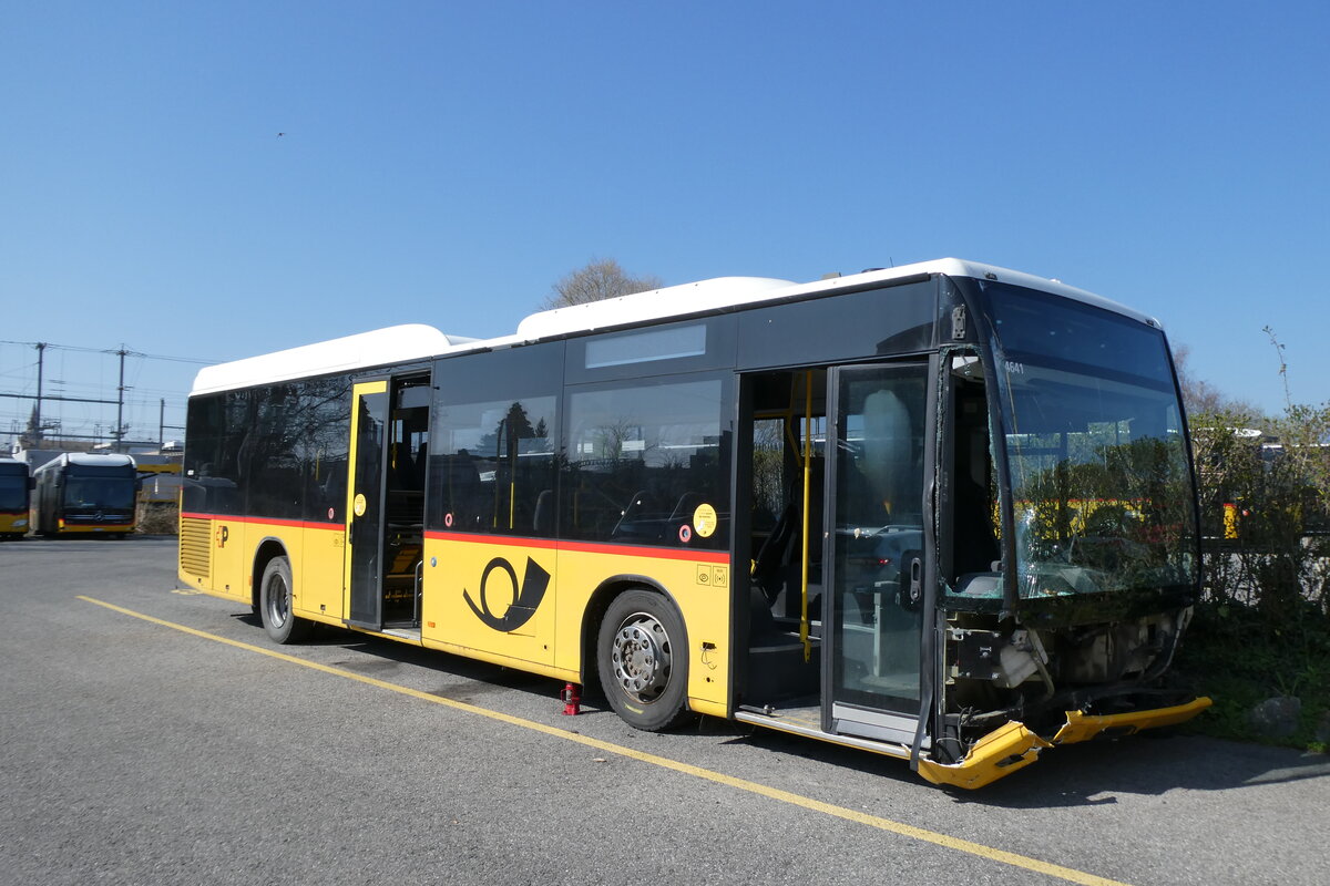 (285'601) - CarPostal Ouest - PID 4641 - Mercedes am 21. M�rz 2026 in Yverdon, Garage