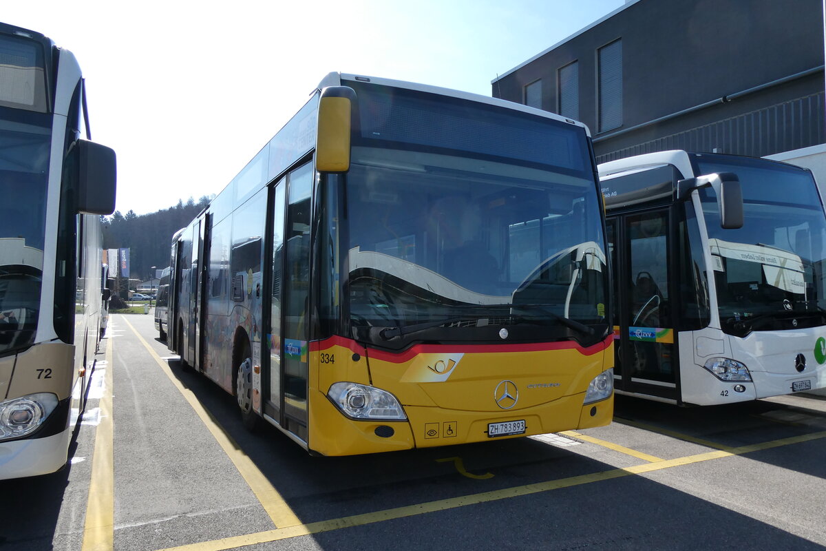 (285'794) - ASN Stadel - Nr. 334/ZH 783'893/PID 10'848 - Mercedes am 28. M�rz 2026 in Winterthur, Daimler Buses