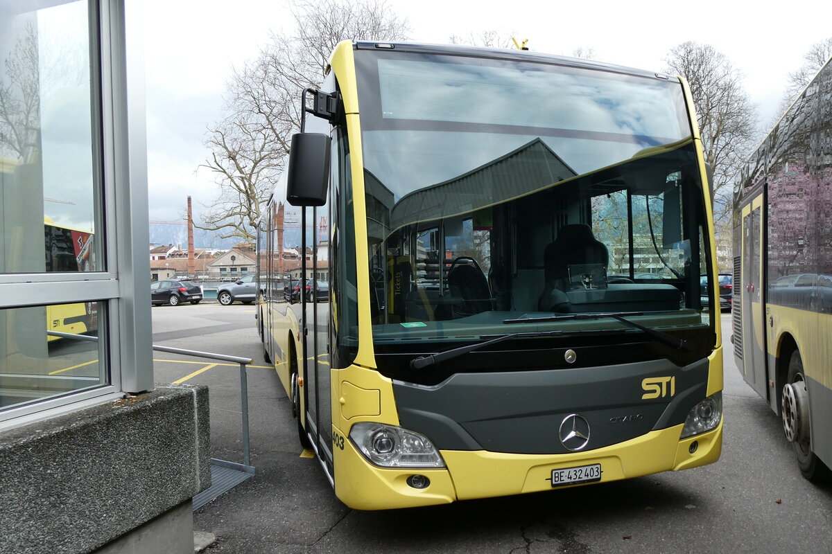 (285'856) - STI Thun - Nr. 403/BE 432'403 - Mercedes am 29. M�rz 2026 in Thun, Garage