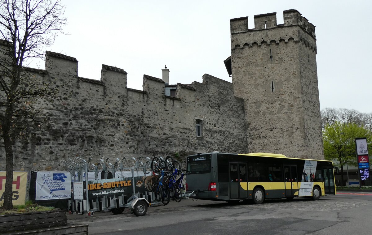 (286'125) - STI Thun - Nr. 153/BE 801'153 - MAN am 12. April 2026 in Thun, Berntorplatz