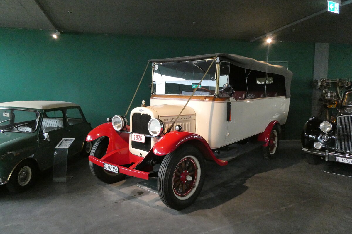 (286'143) - Pantheon Basel, Muttenz - BL 140'653 - Chevrolet am 16. April 2026 in Muttenz, Pantheon
