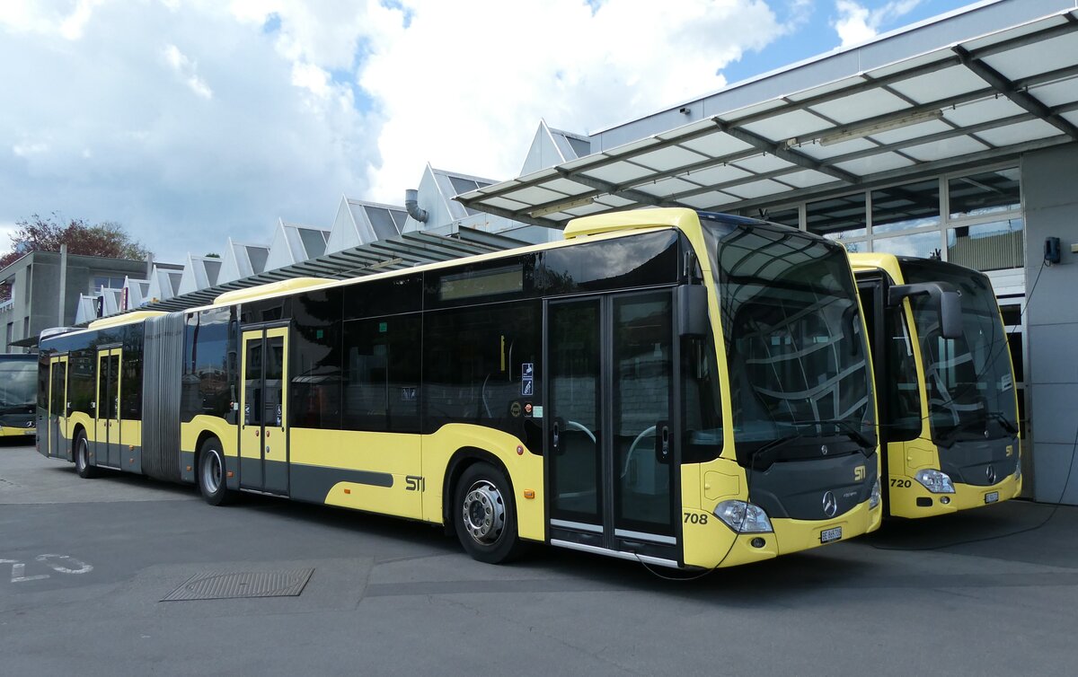 (286'242) - STI Thun - Nr. 708/BE 865'708 - Mercedes am 19. April 2026 in Thun, Garage