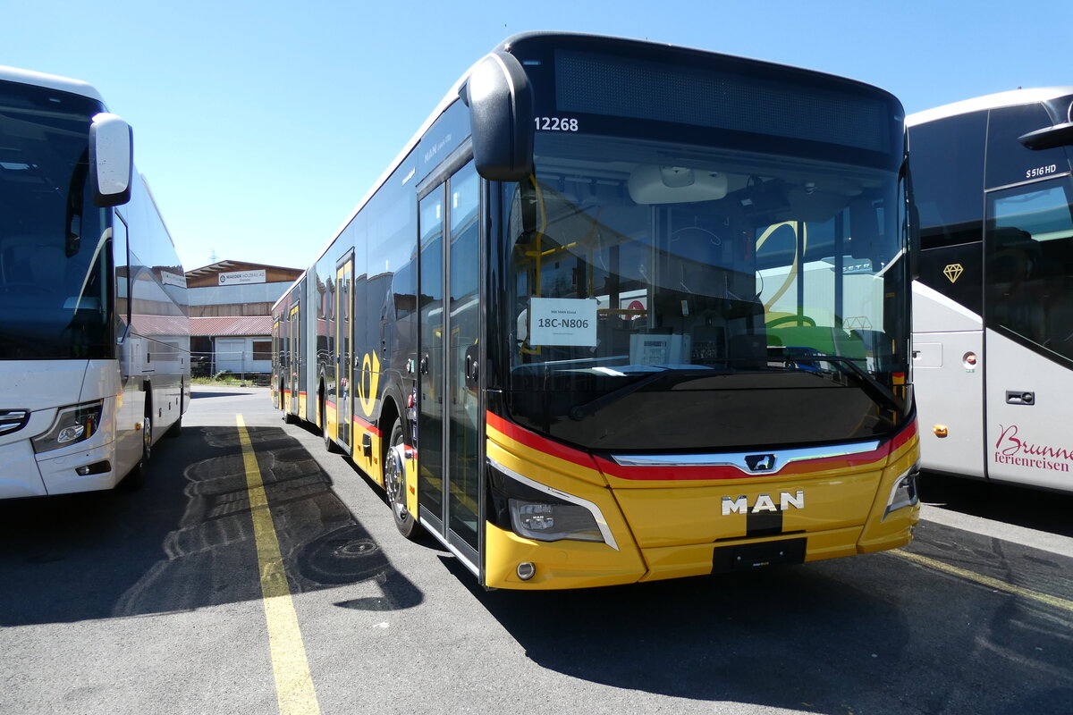 (286'429) - CarPostal Ouest - PID 12'268 - MAN am 25. April 2026 in Kerzers, Interbus