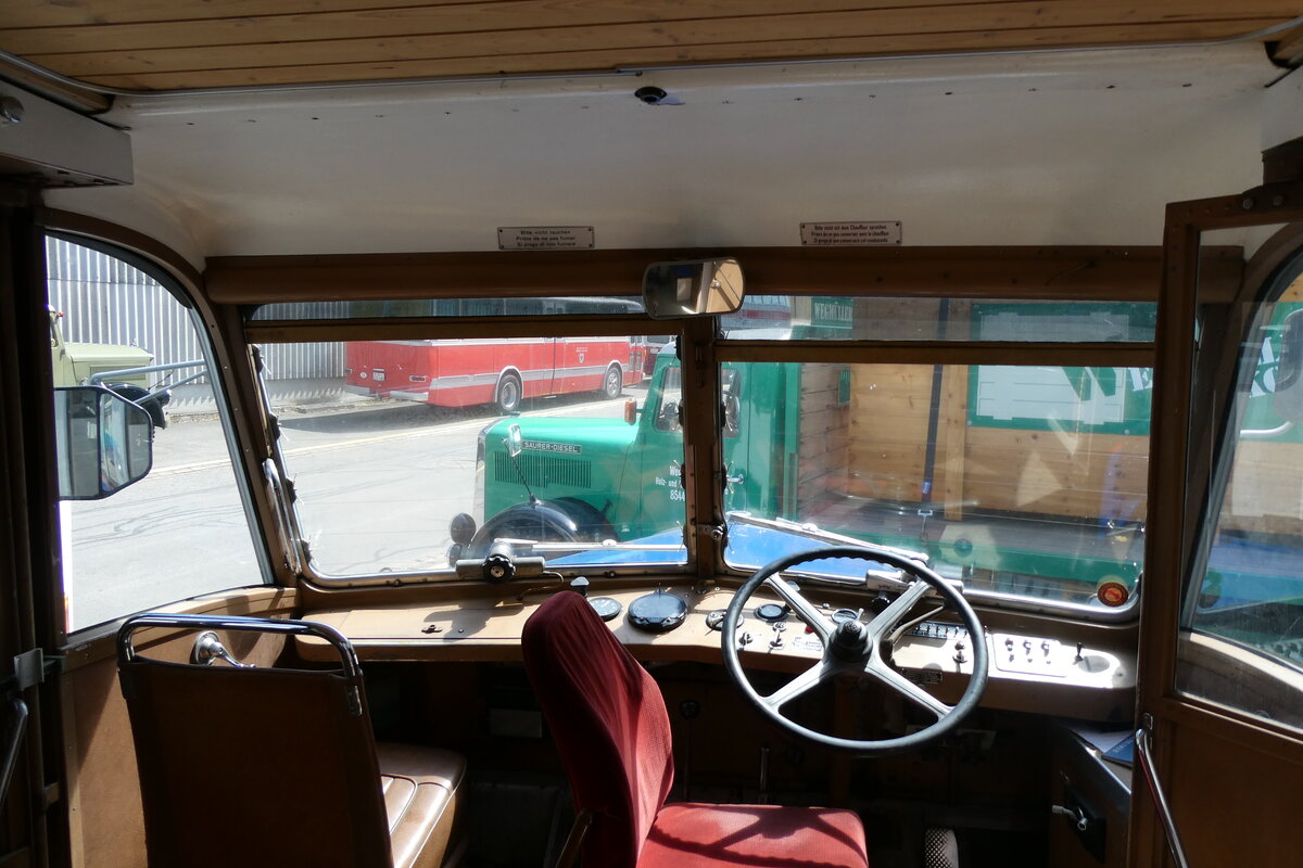 (286'588) - Wegm�ller, Attikon - FBW/T�scher (ex P 24'596; ex P 1442) am 2. Mai 2026 in Attikon, Wegm�ller (Innenaufnahme)