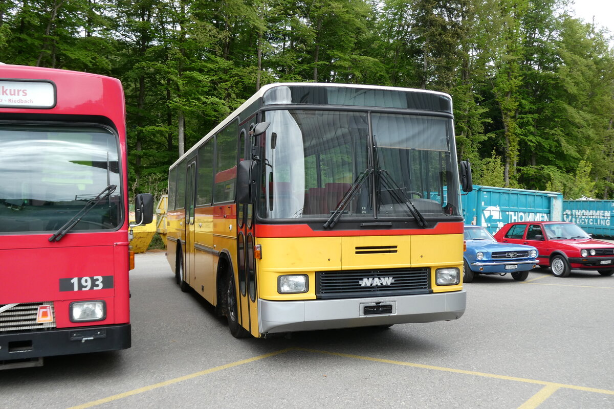 (286'762) - ??? - NAW/Hess (ex Widmer, Bern; ex Lombardi, Winterthur; ex Wohlgemuth, Hochdorf PID 2208) am 3. Mai 2026 in Burgdorf, �kihof Ziegelgut