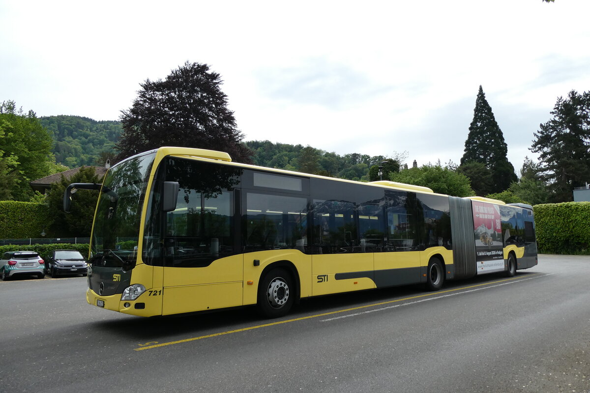 (286'813) - STI Thun - Nr. 721/BE 904'721 - Mercedes am 4. Mai 2026 bei der Schiffl�ndte Thun