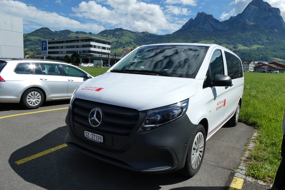 (286'864) - AAGS Schwyz - SZ 27'199 - Mercedes am 9. Mai 2026 in Ibach, Busdepot