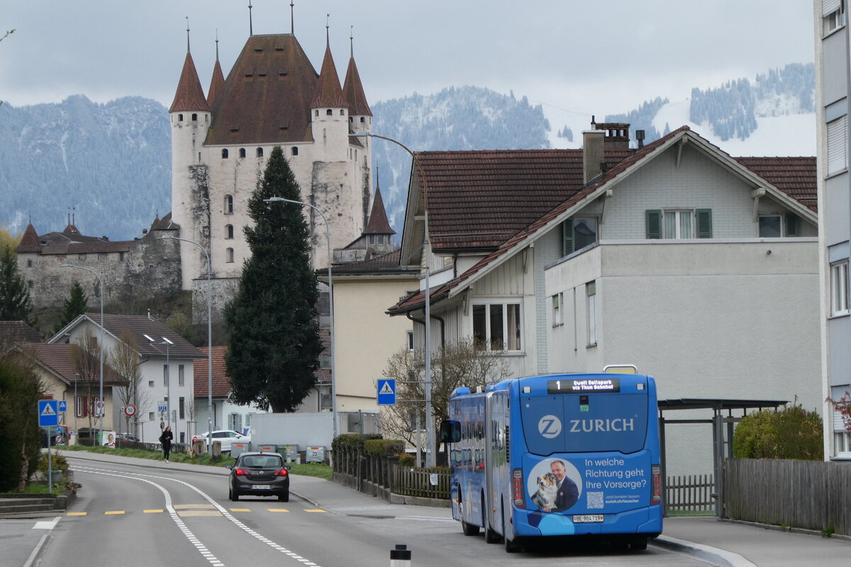 (295'867) - STI Thun - Nr. 719/BE 904'719 - Mercedes am 29. M�rz 2026 in Steffisburg, Glockentalerhof