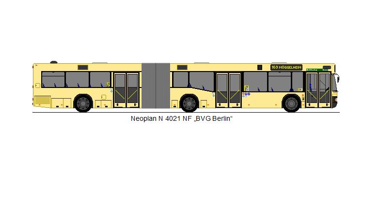 BVG Berlin - Neoplan N 4021 NF