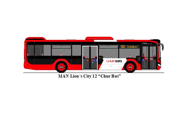 Chur Bus, Chur - MAN Lion's City 12