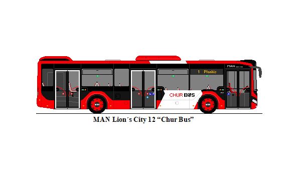 Chur Bus, Chur - MAN Lion's City 12