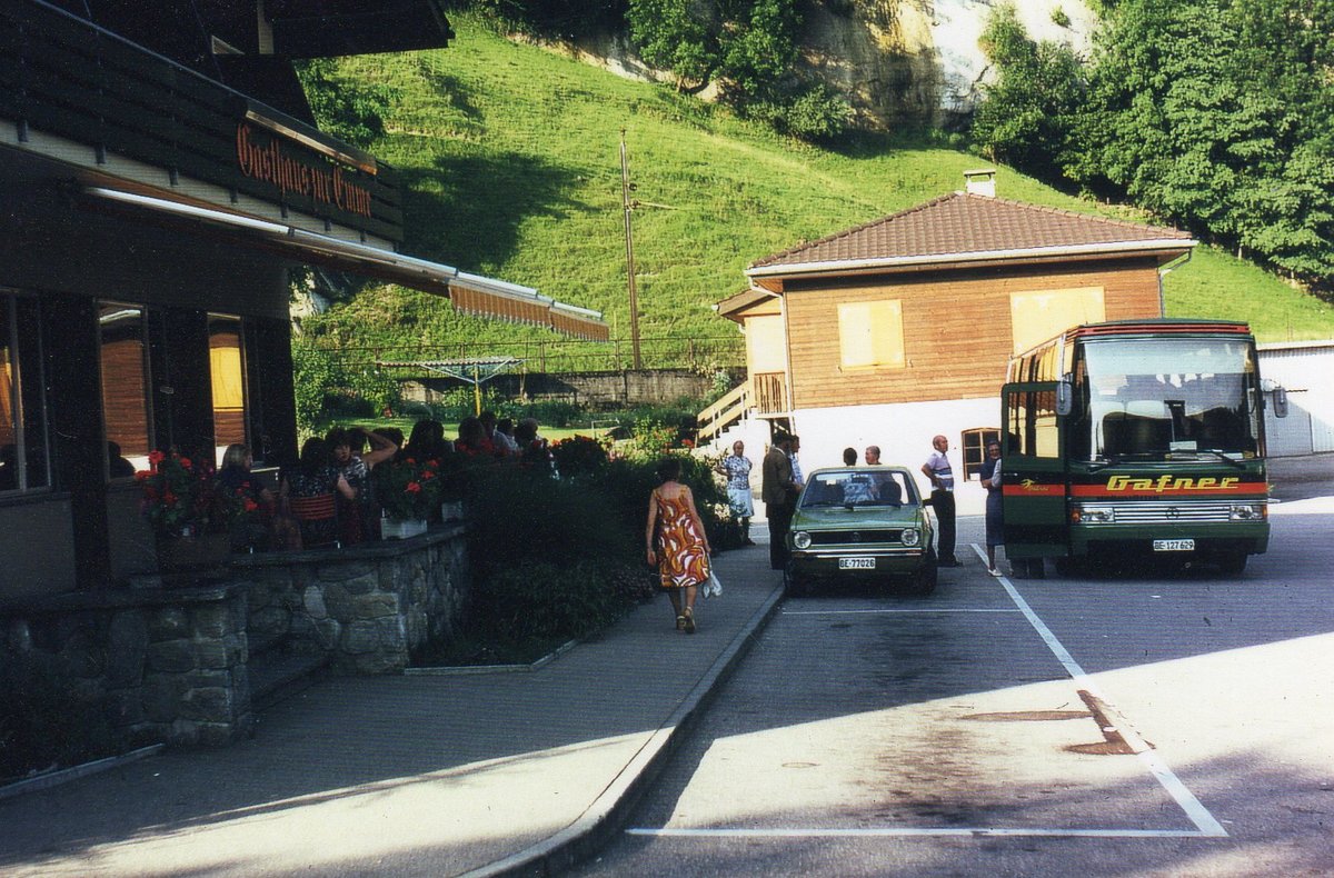 (D 006) - Aus dem Archiv: Gafner, Thun - BE 127'629 - Drgmller/Mercedes um 1980 in Werthenstein