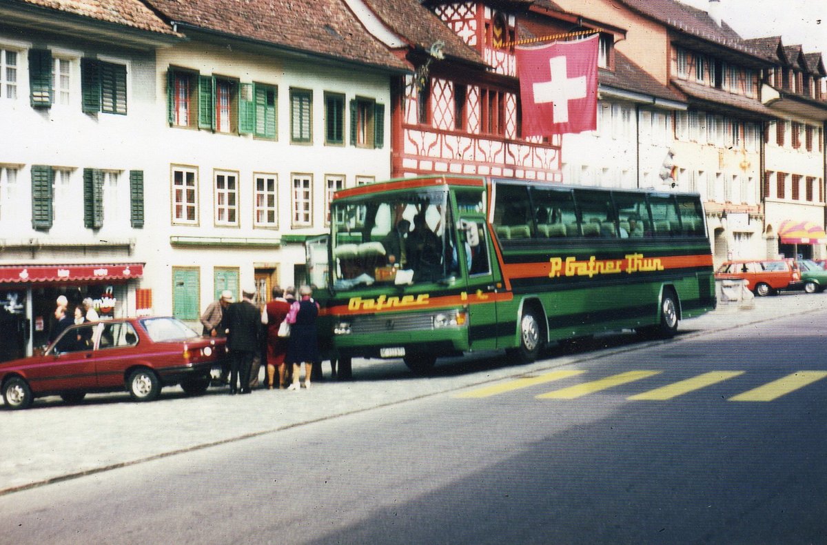 (D 008) - Aus dem Archiv: Gafner, Thun - Nr. 26/BE 312'873 - Mercedes im Jahr 1982