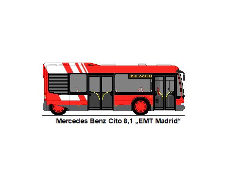 EMT Madrid - Mercedes Benz Cito 8,1