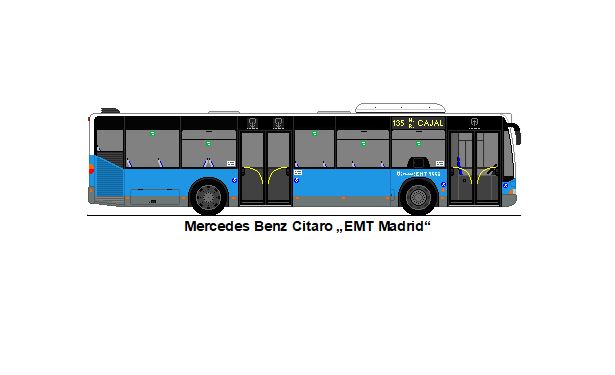 EMT Madrid - Mercedes Benz Citaro