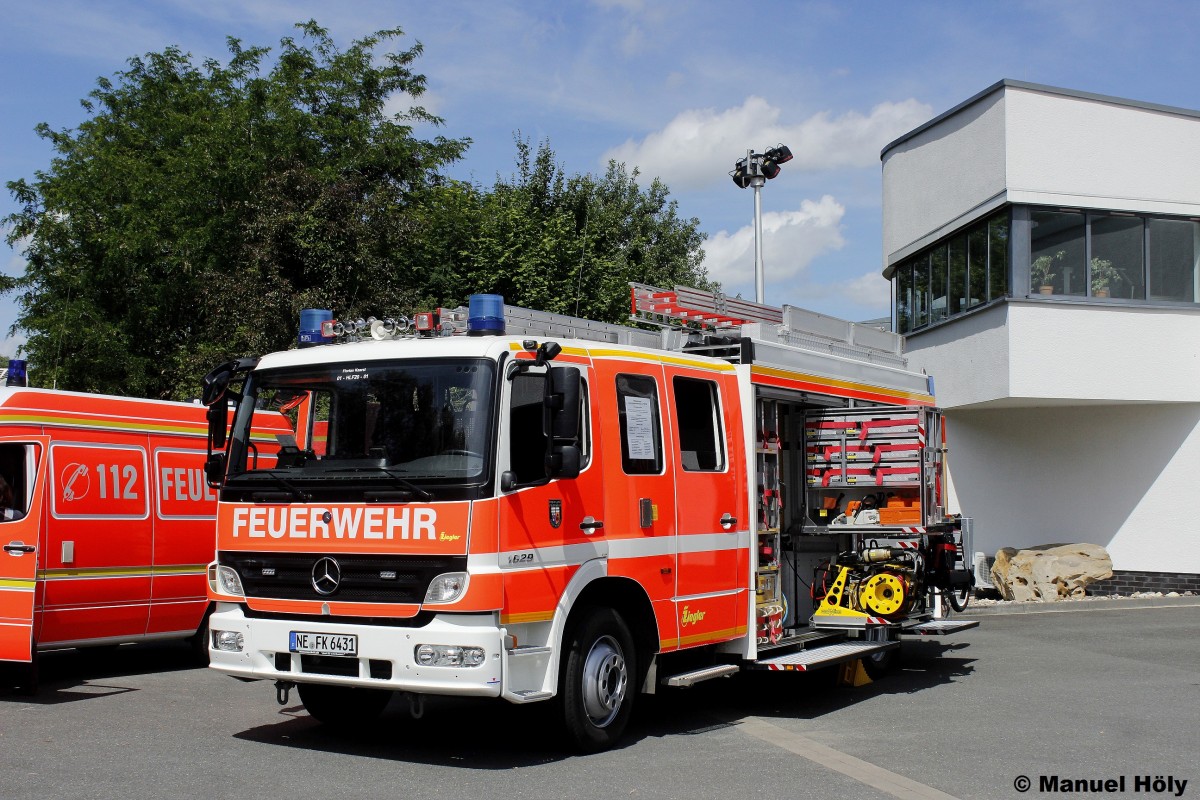 HLF 20 (01-HLF20-01).
Das Fahrzeug ist bei dem Loschzug 61 in Kaarst Stationiert.