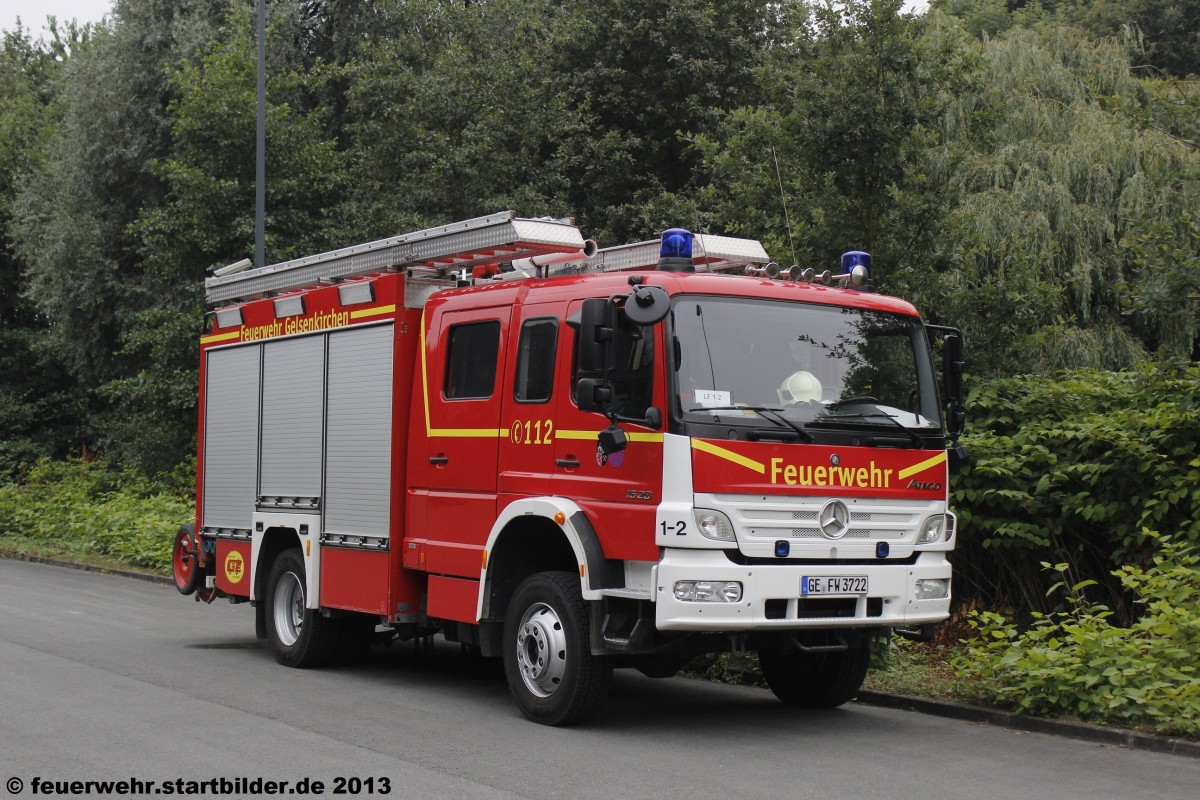 HLF 20/16 der BF Gelsenkirchen.
Stationiert ist das Fahrzeug auf der Feuer und Rettungswache 1.