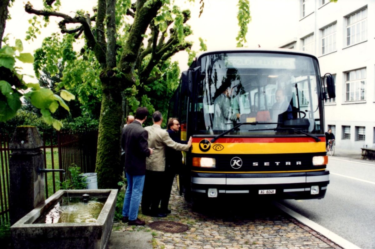 (MD273) - Aus dem Archiv: Tschannen, Zofingen - Nr. 9/AG 6048 - Setra um 1995