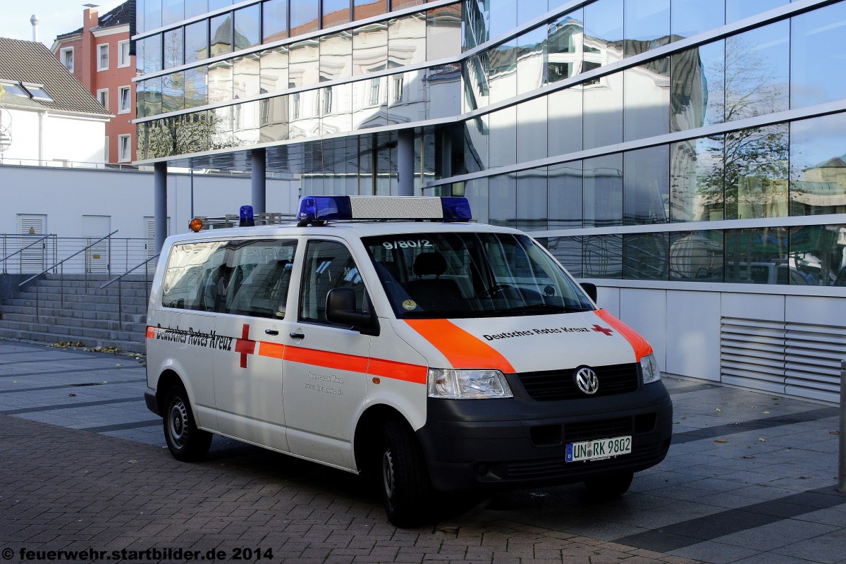 MTW (ROT Kreuz Unna 9/80/2) des DRK OV Unna.
