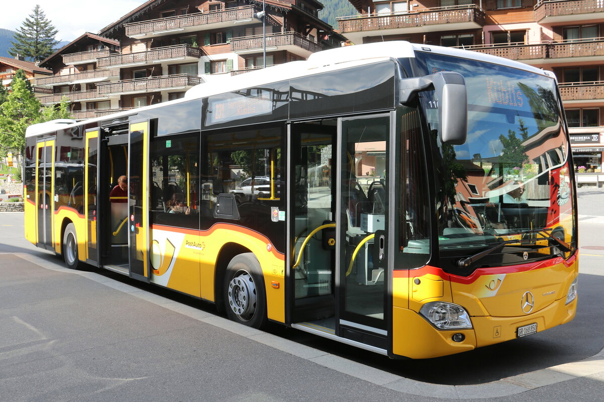 PostAuto Graubnden - GR 168'850/PID 11'688 - Mercedes am 8. Juli 2023 in Klosters (Aufnahme: Martin Beyer)