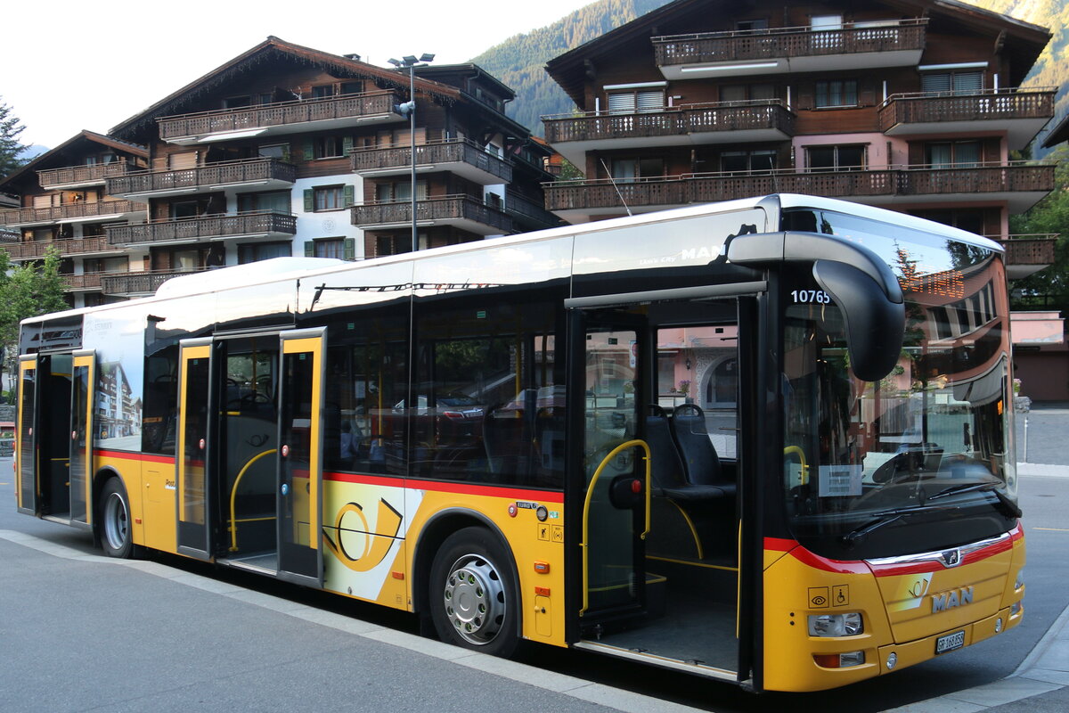 PostAuto Graubnden - GR 168'858/PID 10'765 - MAN am 8. Juli 2023 in Klosters (Aufnahme: Martin Beyer)